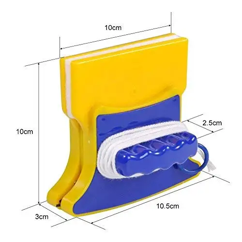 

1Pc Double Sided Magnetic Window Cleaner 30mm Glass Wiper Scraper Household Window Washing Cleaning Brush Cleaning Tools