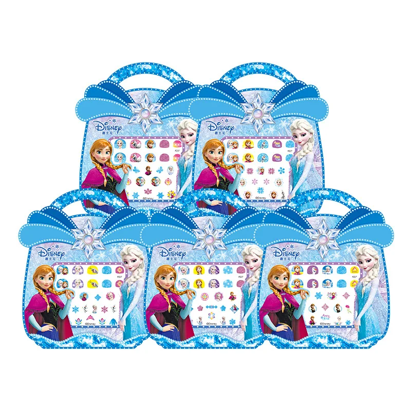 

Disney Snow Princess Sophia Nail Art Cartoon Sticker Refrigerator Laptop Party Decoration Sticker Children's Toy Personalized
