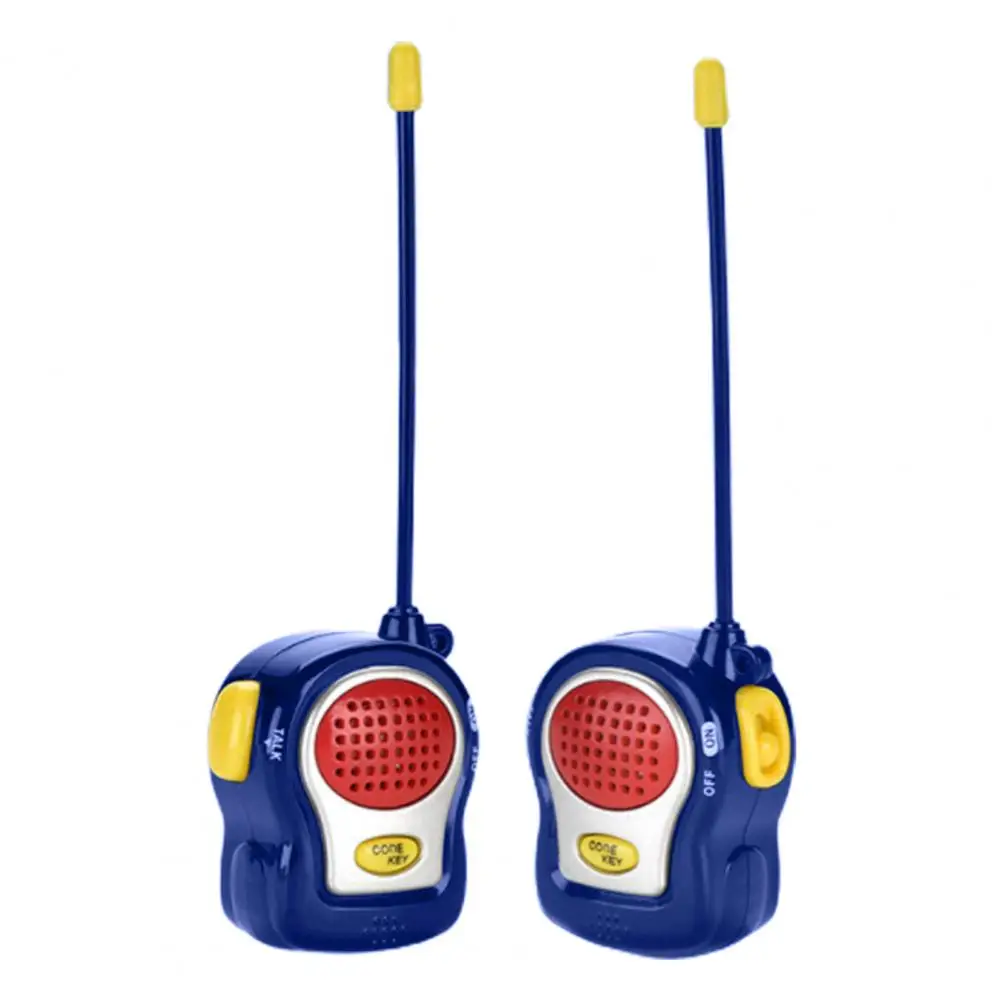2Pcs Interactive Kids Intercom Toy Premium Texture Wireless Mini Walkie Interphones Talkies Toys Educational Cosplay Game Tools - купить по