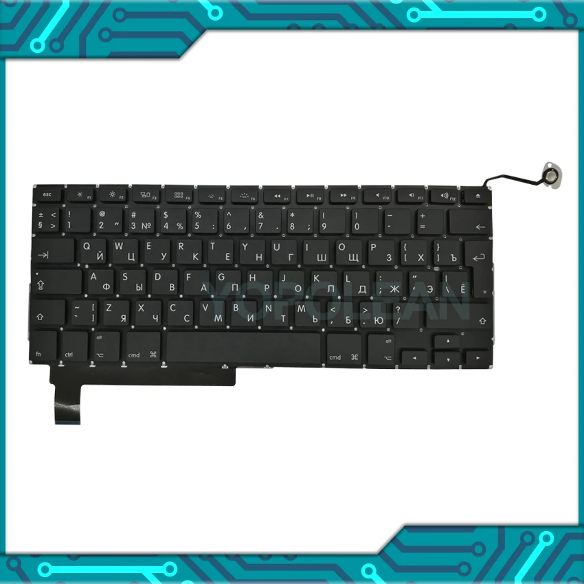 Новый Macbook Pro 15 &quotA1286 русская Клавиатура Великобритании RU 2009 2010 2011 2012