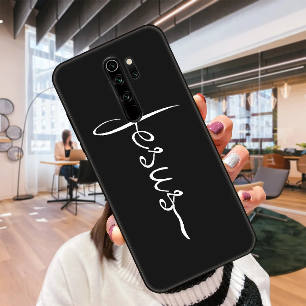 Чехол для телефона Xiaomi Redmi Note 8 8T 7 7A 9 9S 8A 4 5 Pro черный чехол Etui Модный трендовая