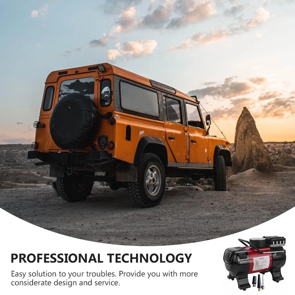 

12V 180W Portable Car Tire Pump with Light Electric Air Pump for Car Tires