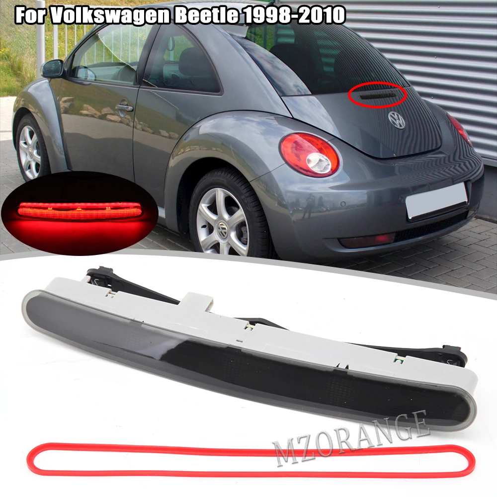 

Задний светодиодный фонарь 3-го поколения для Volkswagen Beetle 1998-2010, дополнительный задний стоп-сигнал, отражатель 1C0945097E 1C0945097A