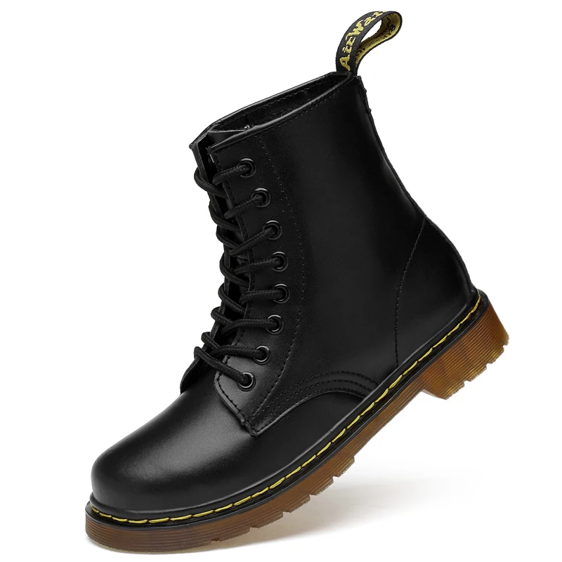 

Women's Sports Shoes Adult Casual Shoes Outdoor 2021 New Lace-up Work Shoes High-top Outdoor British Style Short Boots