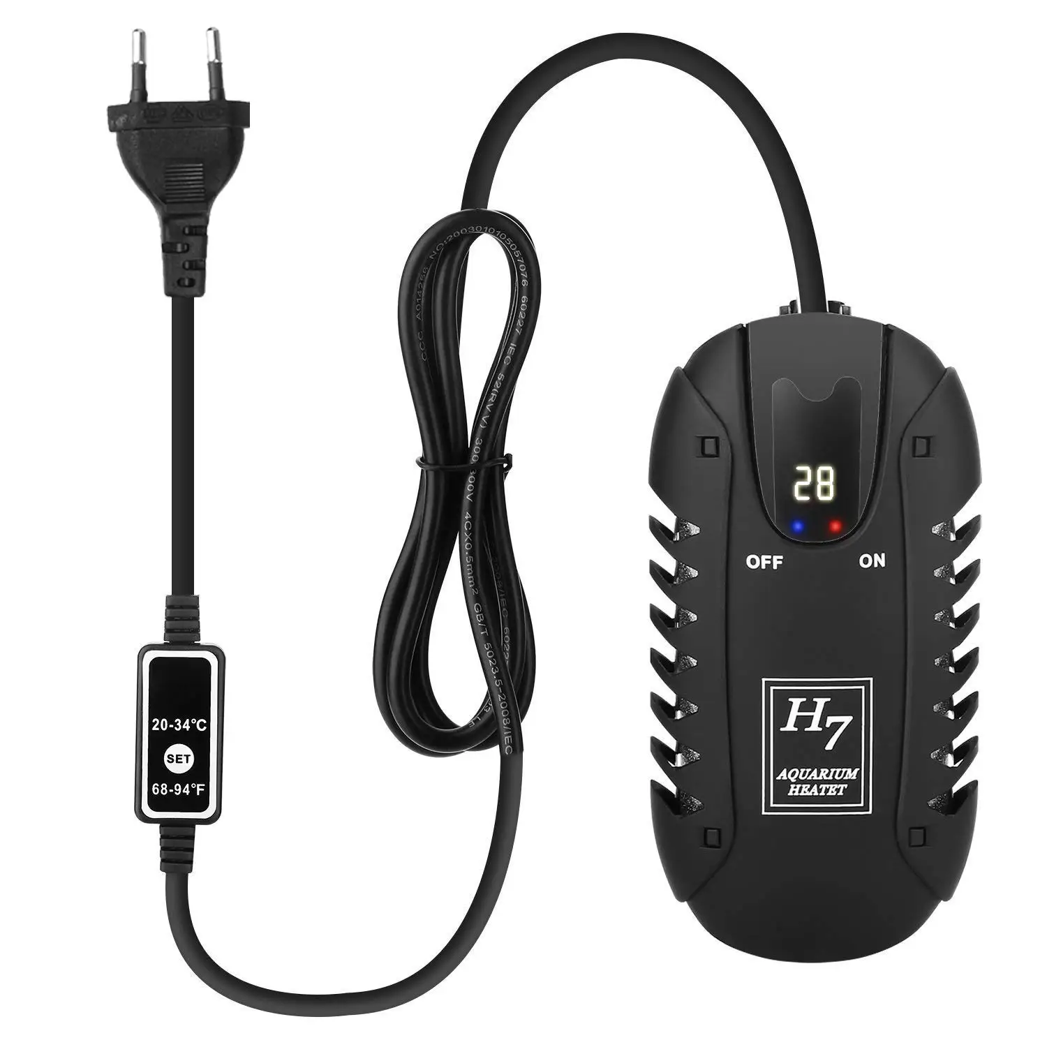 Hoomall аквариум погружной автоматический стержень нагревателя воды