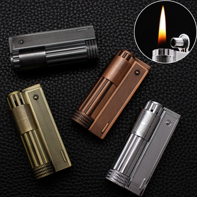 Fluid Metal Luxury Cigarette Encendedor Queroseno Gadgets For Men Dropship Suppliers