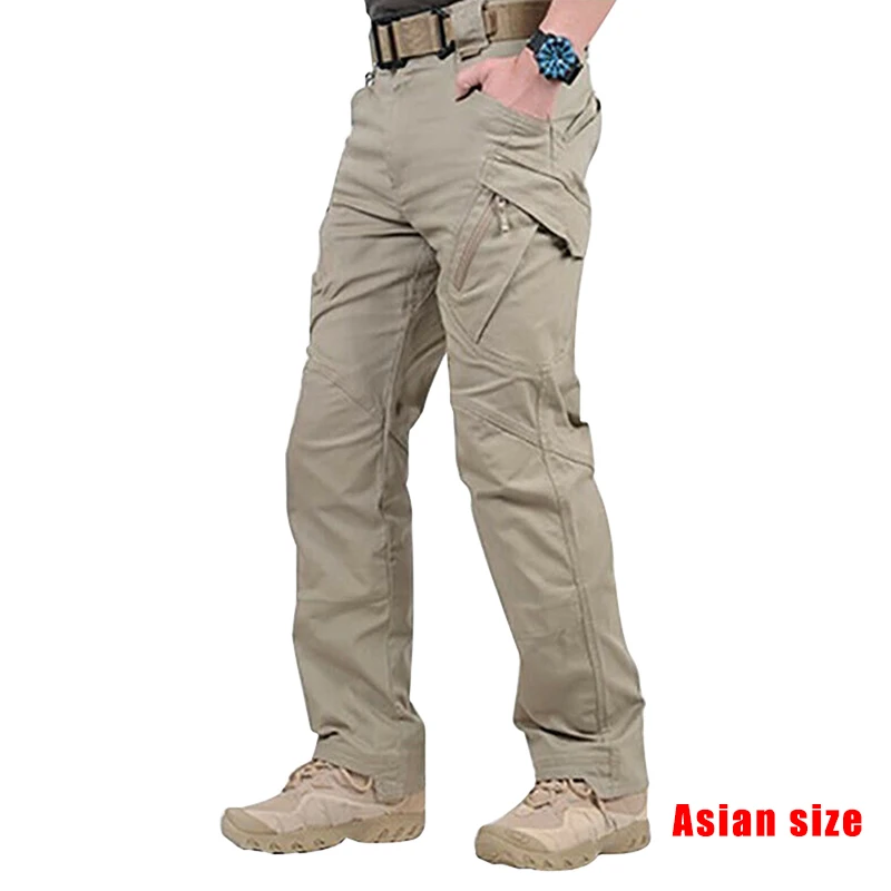 Men Work Cargo Long Pants with Pockets Loose Trousers FDX99 | Спорт и развлечения