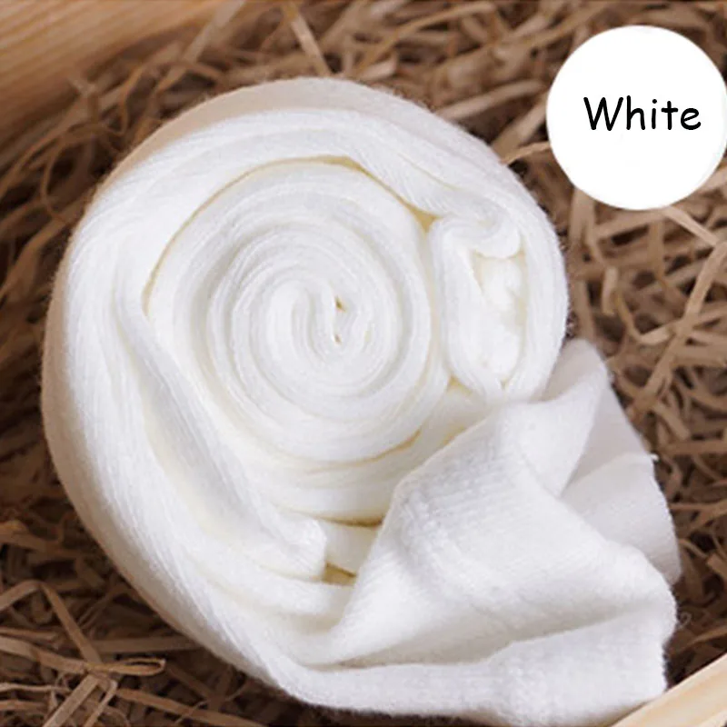 white Осенне-зимние колготки для маленьких девочек; колготки для новорожденных девочек; Детские Чулочные изделия для мальчиков и девочек; одежда для малышей; хлопковые колготки ярких цветов для младенцев - Цвет: white