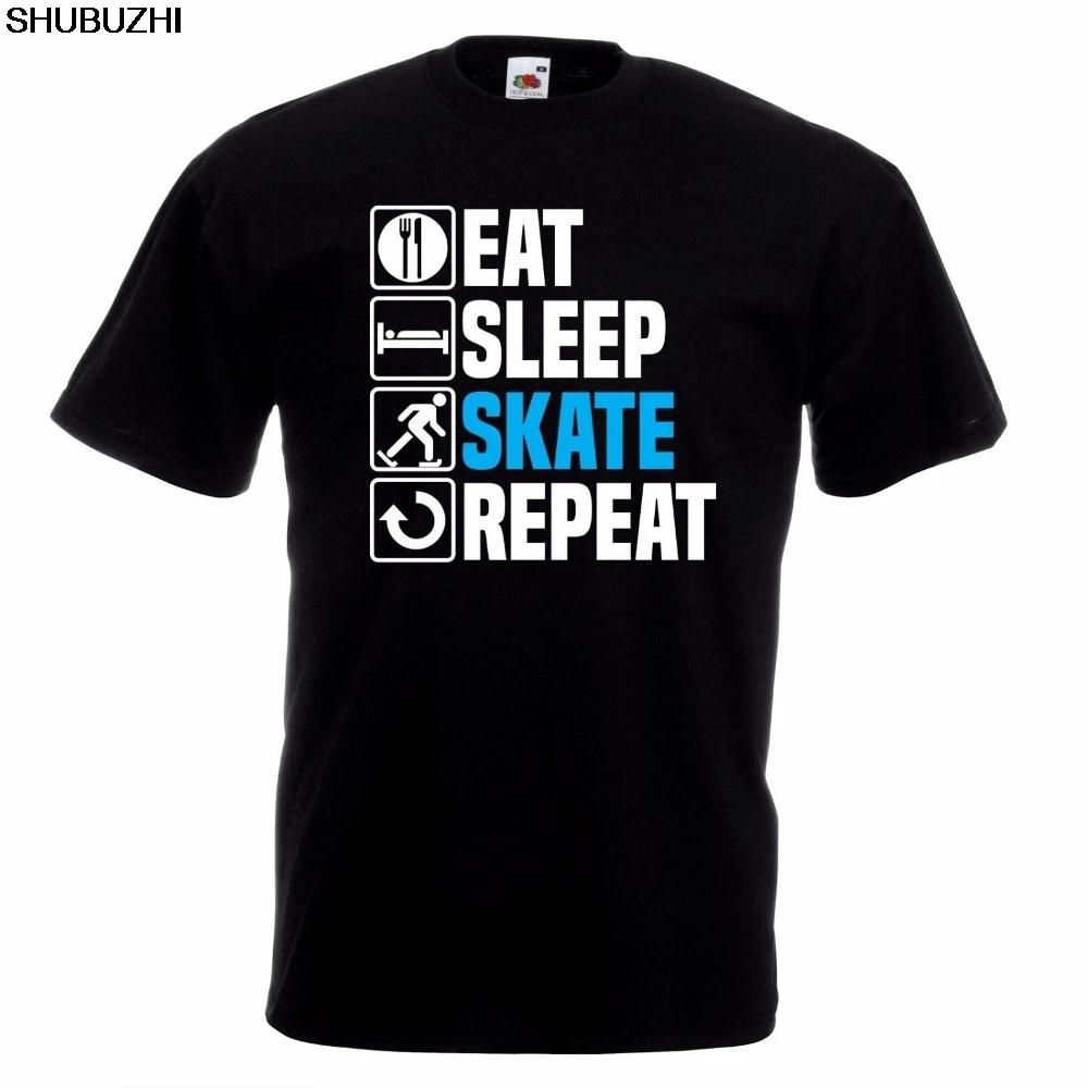 Футболка мужская с круглым вырезом брендовая тенниска для катания на коньках