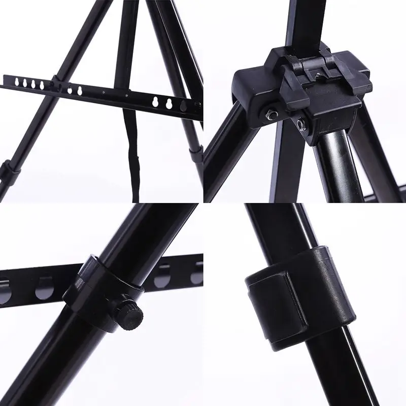 Portable Folding Easels Stand With Gym Bag For Artist Painting Outdoor Fold Table Easel 170cm Height Aluminum Set | Канцтовары для