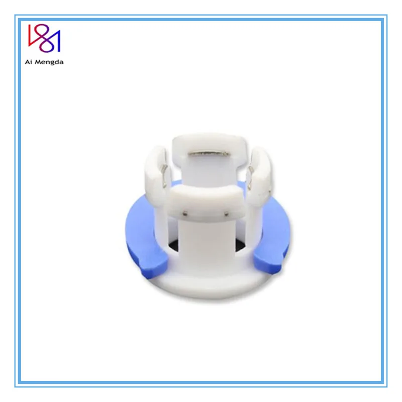 10Set White Bowden Tube Clamp Blue Pipe Horse Clip Fixed 6mm Shoe Coupling Collet Part Plastic for Ultimaker 3D Printers Parts | Компьютеры