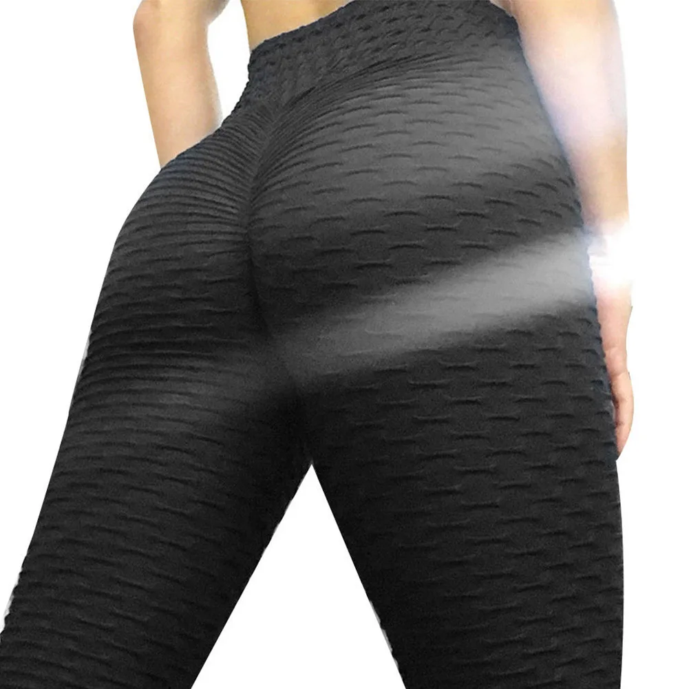 

Women Gym Exercise Yoga Pants High Waist Elastic Fitness Leggings Breathable Sports Stretchy Compression Running Butt Lifter