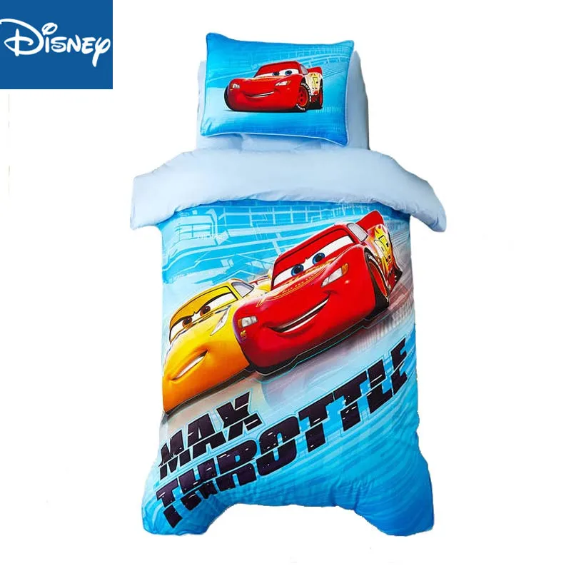 

Комплект постельного белья Mcqueen детский из 3 предметов, комплект с пододеяльником, наволочкой, подушкой, с рисунком из мультфильма для мальч...