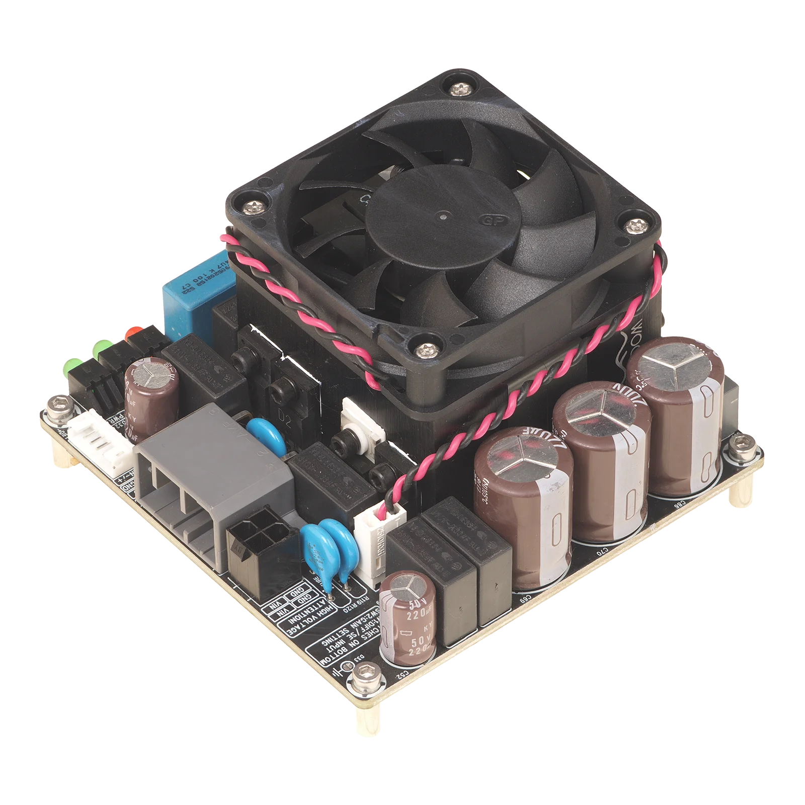

WONDOM 1x1750 Вт 2-4 Ом высокомощный цифровой блок звукового оборудования класса D DBKL6-телефон 48-84 В постоянного тока