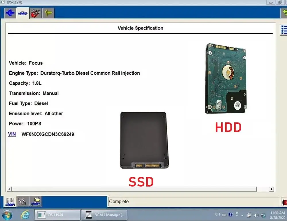 HDD/SSD для FRD &amp M-azda VCM II | Автомобили и мотоциклы