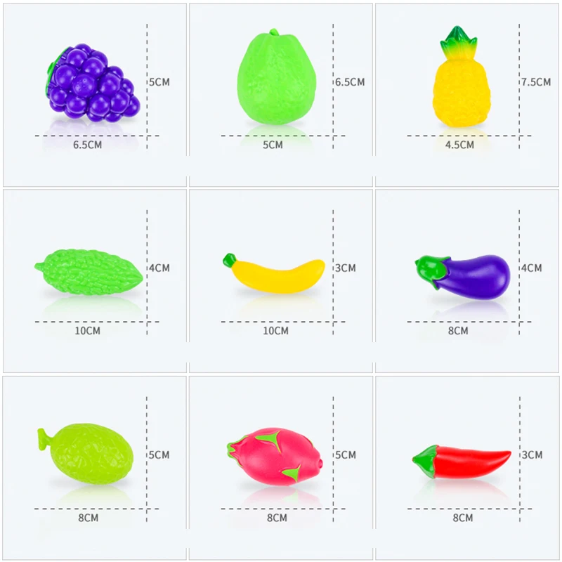 Кухонные Игрушки для девочек ролевые игры пластиковая игрушка еды фрукты овощи