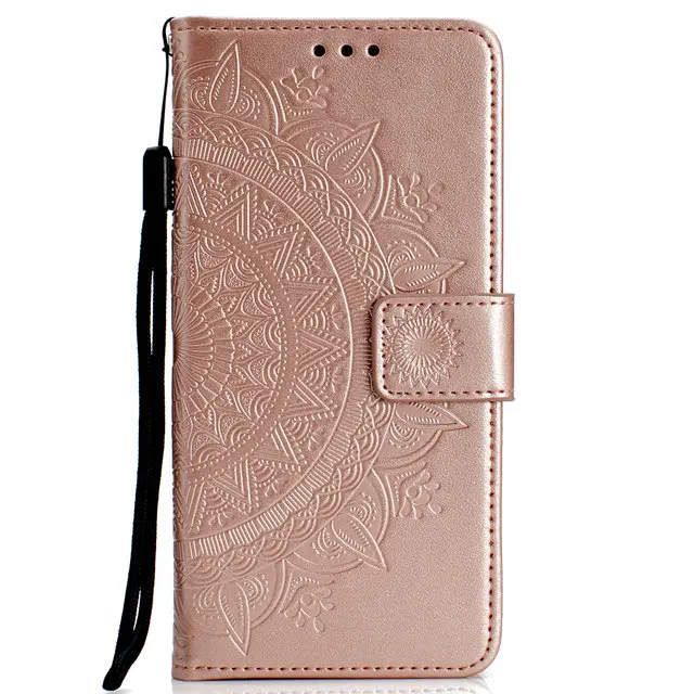 Rose gold Чехол для mi 9t mi 8, флип-чехол Funda Xiaomi mi 9 T, чехол для mi 9 T Pro 9 mi T9 360, защитный тотемный кошелек для Xiaomi mi 8 Lite, чехол - Цвет: Rose gold