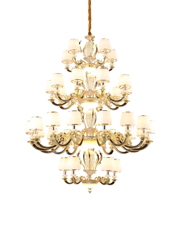 Светодиодный светильник из цинкового сплава Европейский роскошный дуплекс для