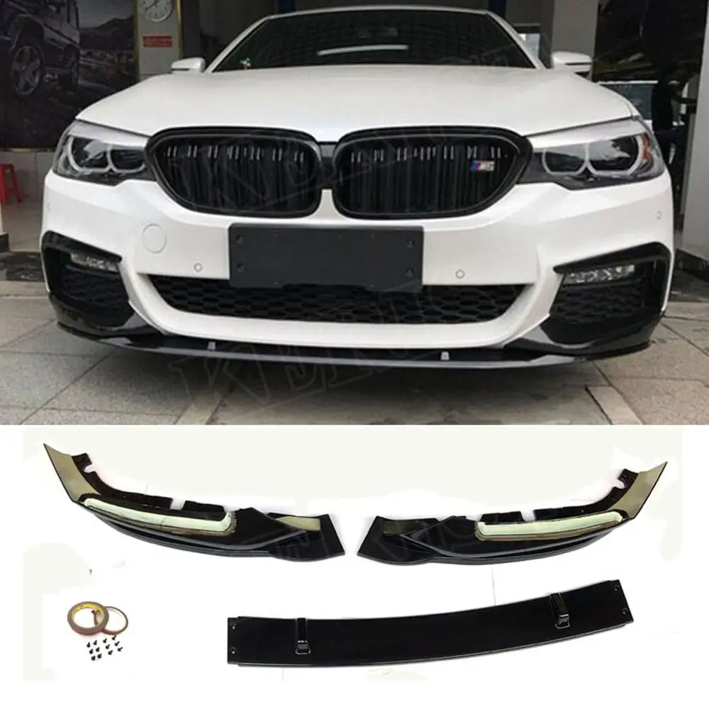 Краска для пианино передняя губа bmw 5 серии g30 g38 2017 2018 | Автомобили и мотоциклы
