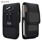 Чехол-кобура из ткани Оксфорд для телефона iPhone 12 13 Pro Max, кошелек с зажимом для ремня, чехол для телефона APPLE 12 13 MINI, поясная сумка из искусственной кожи