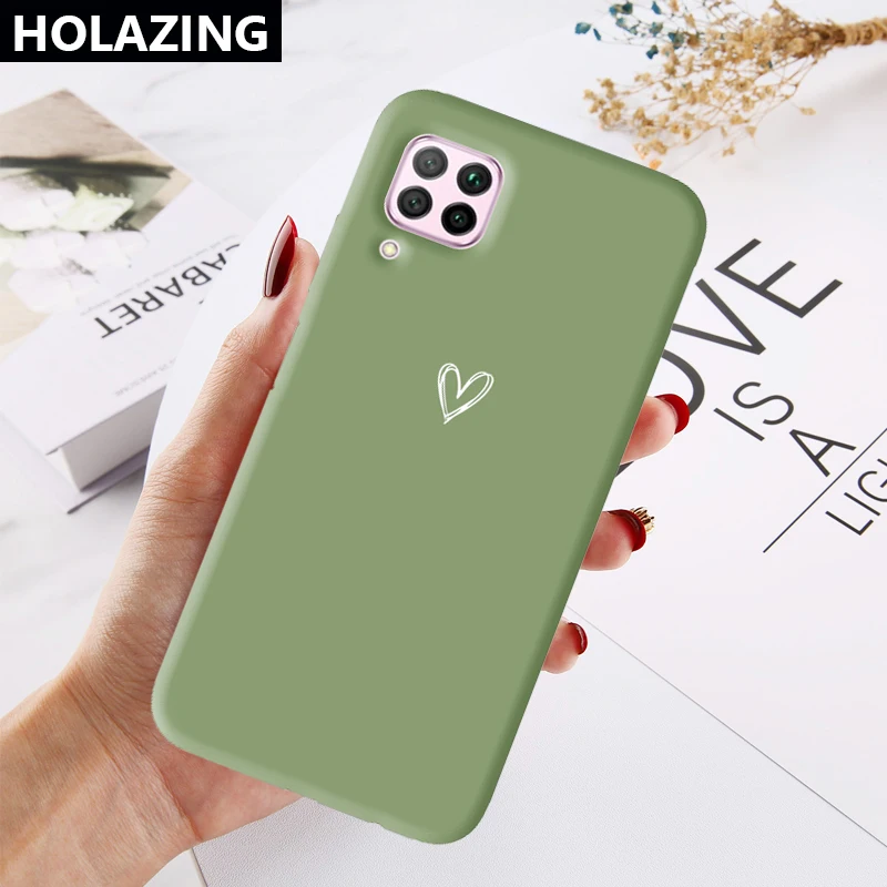 Силиконовый чехол с сердечками для Huawei Nova 7i 6 7 SE 5T 5 5i Pro 4 4E 3E 3i 3 Colorul милый