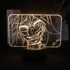 Японские Аниме ангелы смерти Зак манга Светильник спальни Декор милый подарок на день рождения цветная светодиодная лампа Детский милый подарок