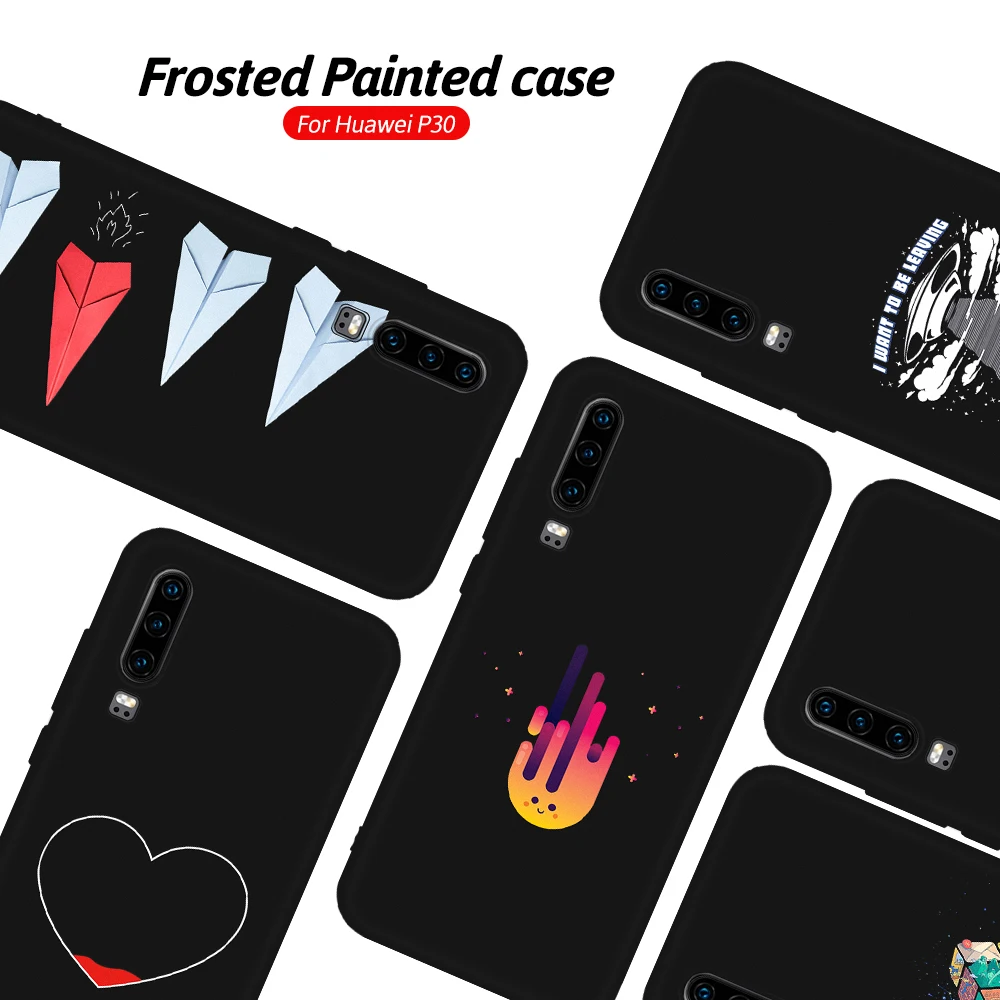 Чехол для телефона Huawei P20 P30 Pro Мягкий ТПУ чехол накладка с беспроводной зарядкой