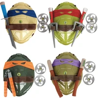 anime movie cartoon ninja toys action figure turtles armor weapons leo raph mikey donfigure cosplay shell props for kids gift