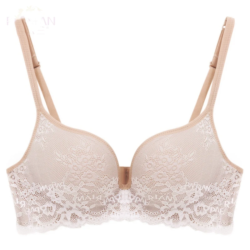 

Бесшовный кружевной бюстгальтер Elovegirl с маленькой грудью пуш-ап, цельный сексуальный бюстгальтер с застежкой сзади, нижнее белье с крючками...