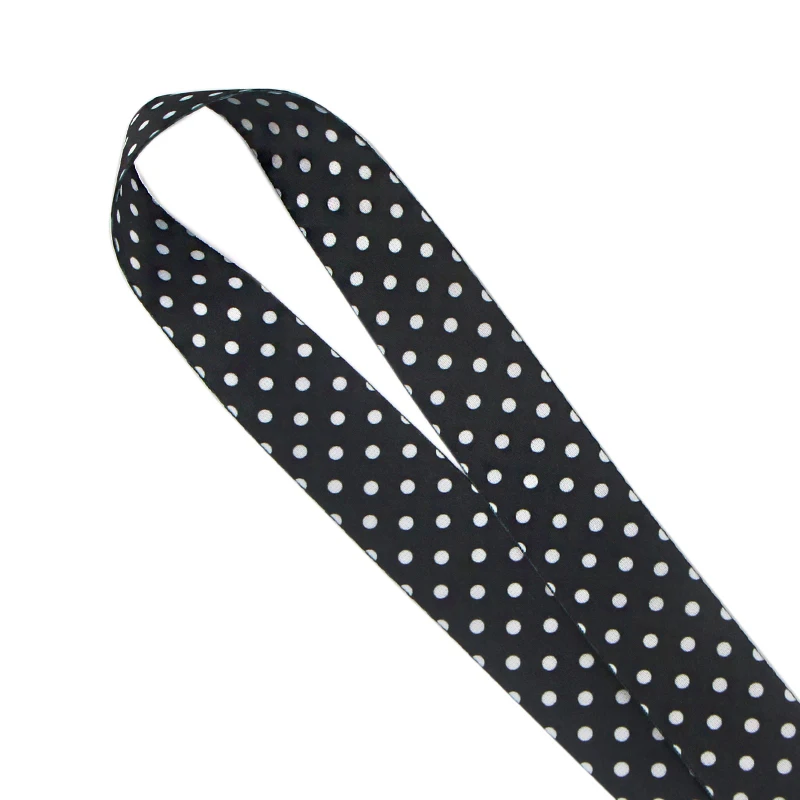 

JF0211 Wave Point White Lanyards Neck Strap Mobile Phone Keys ID Card Holder Lanyard For Keys DIY Hanging Rope Lanyards