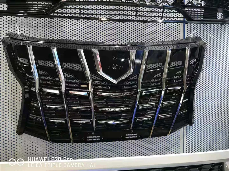 Абс Модифицированные передние гоночные решетки подходят для Митсубиси Паджеро Спорт Кар 2020 Маска сетки для решетки гриль на.