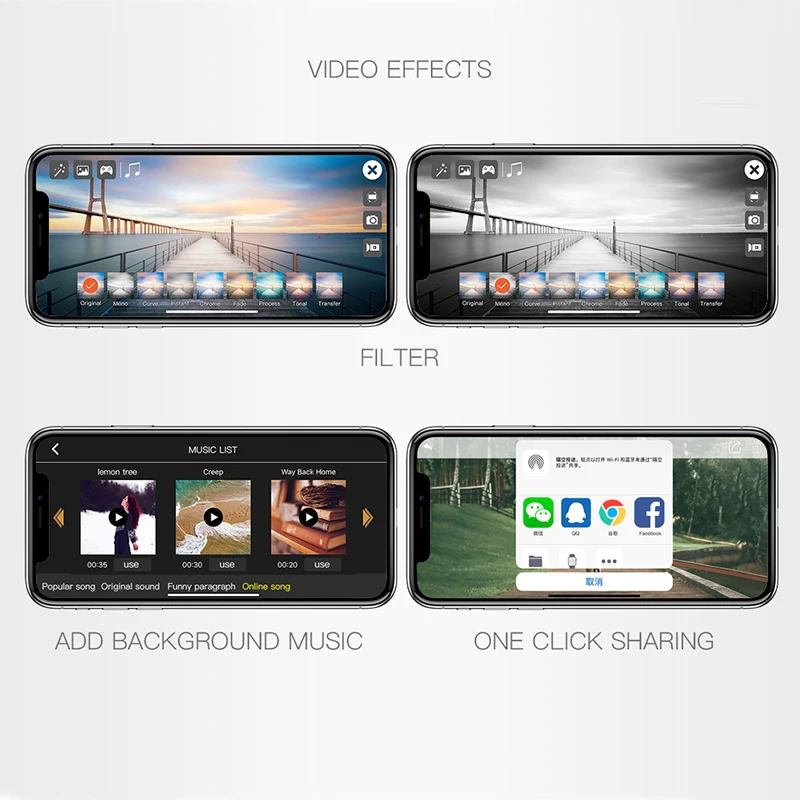 Камера 4K для дрона с фильмом профессиональная фотосъемка четыре канала