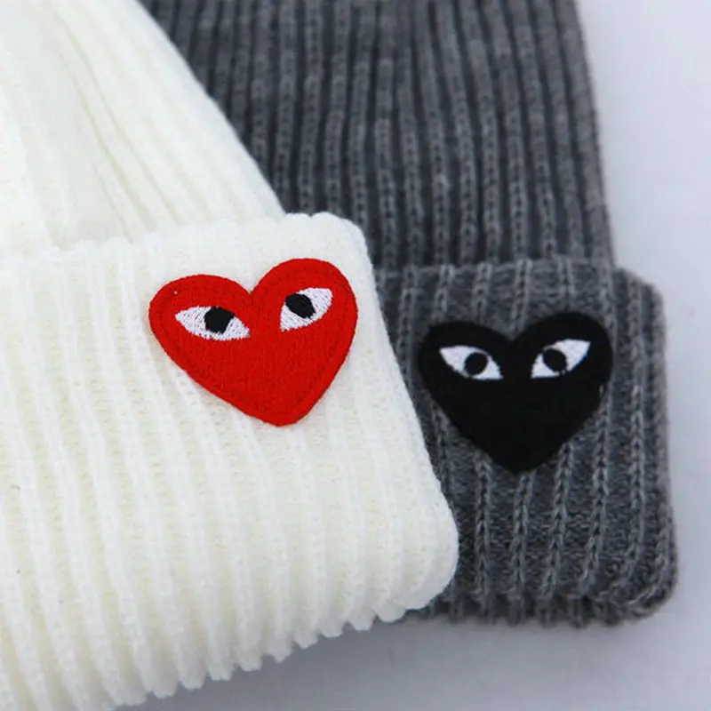 Зимние шапки для женщин Новые облегающие вязаная флуоресцентная шапка в форме