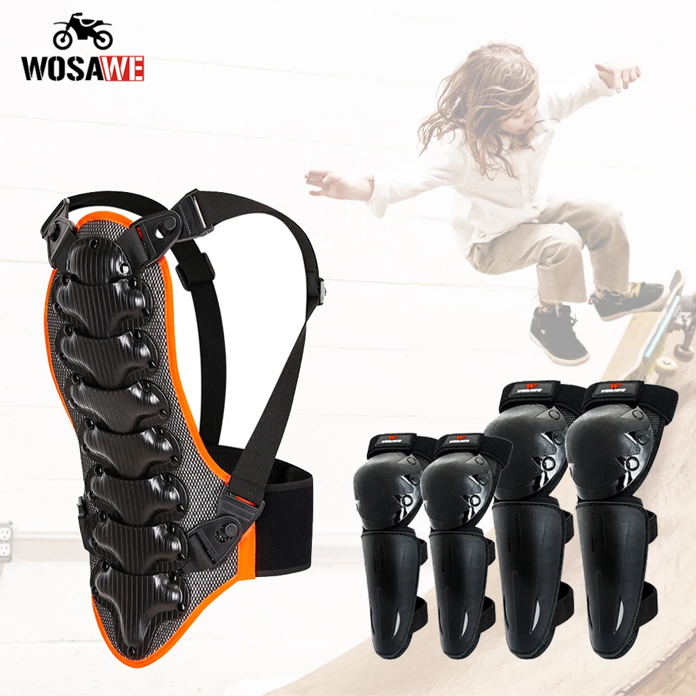 Детская защитная накладка для мотоцикла WOSAWE специальная защита катания на