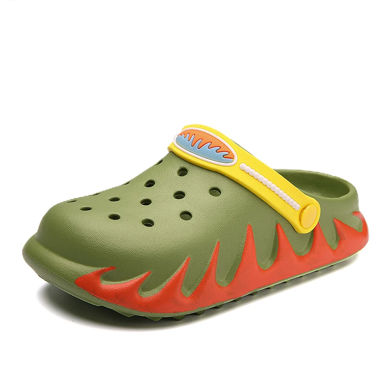 

Boys Girls Classic Graphic Garden Clogs Slip on Water Shoes