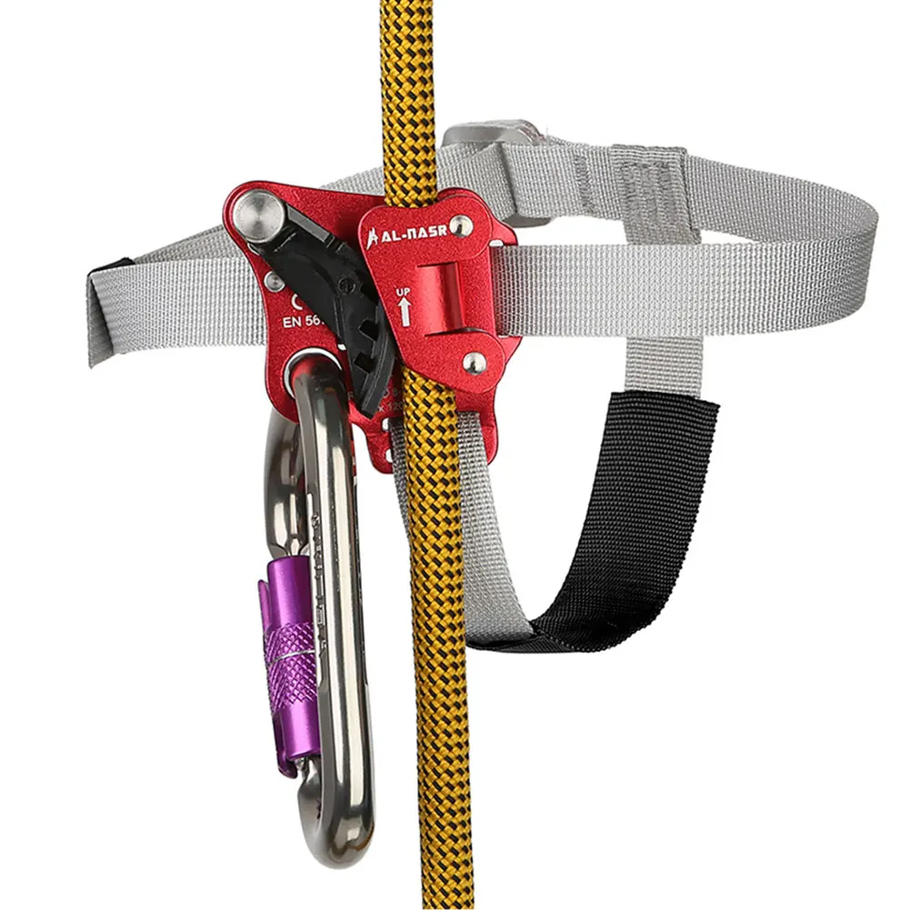 

Outdoor Left/Right Foot Ascender Riser Rock Climbing Tool Accessories Mountaineering Equipment Fall Off Foot Ascend Gadgets
