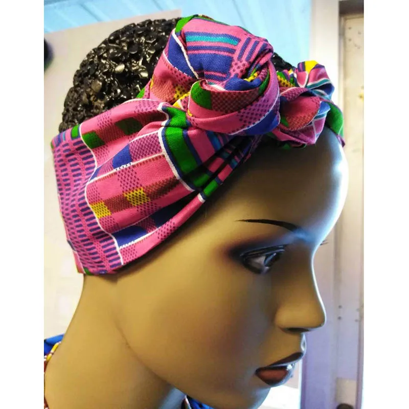 11x45 дюймов Мини африканский руководитель Обёрточная бумага в африканском стиле