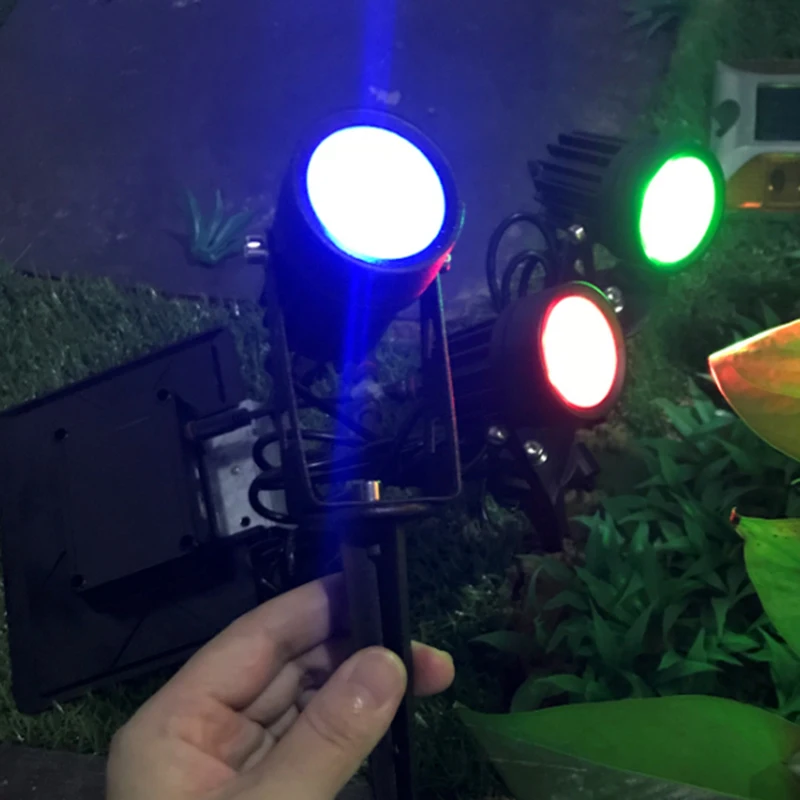 

3-in-1 Waterproof Solar Lights Outdoor LED Lamp for Yard Garden Driveway Festival Decor ASD88