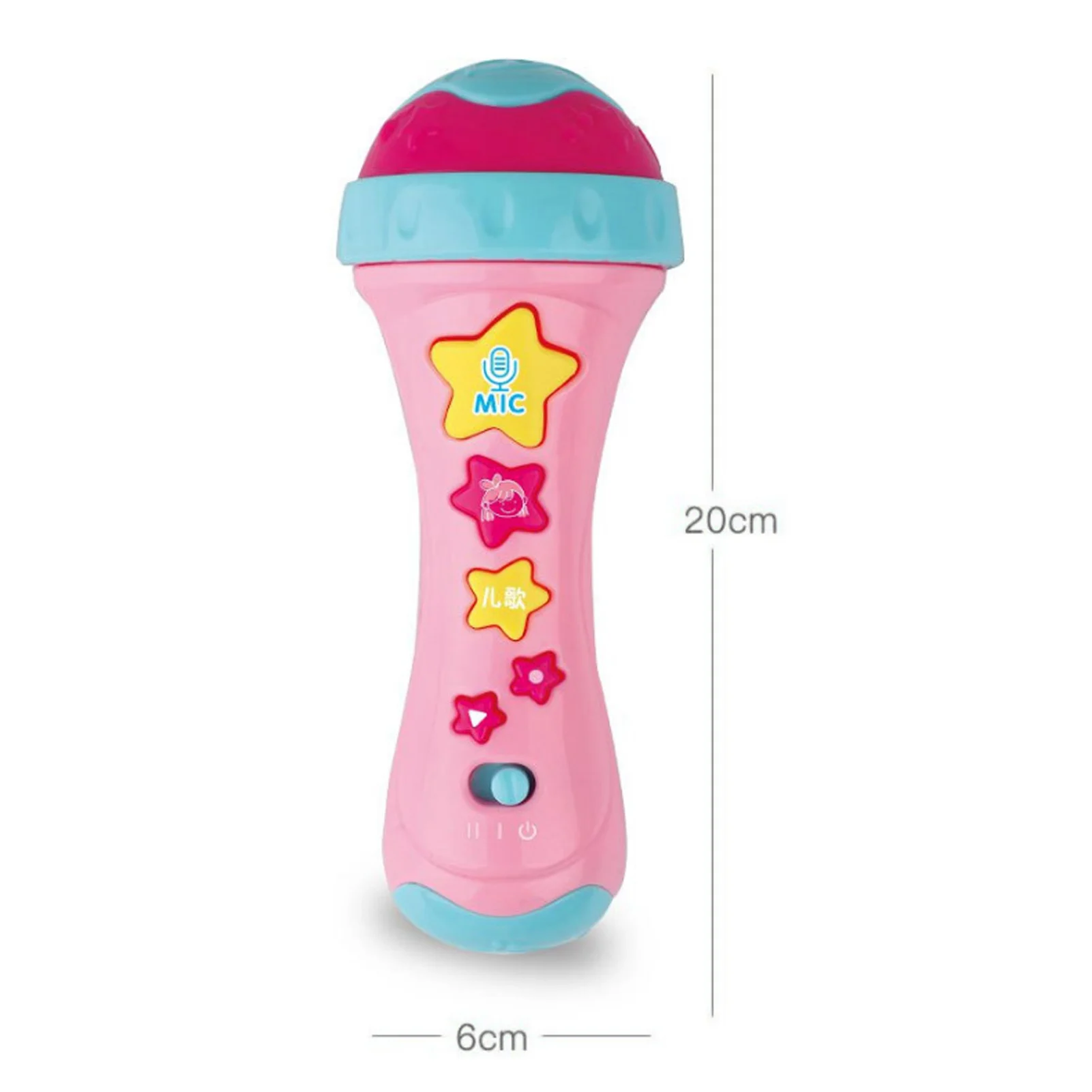 

Kids Multifunctional Microphone with Recording Voice Change Toy Gift Birthday Present Kids Educational Toys