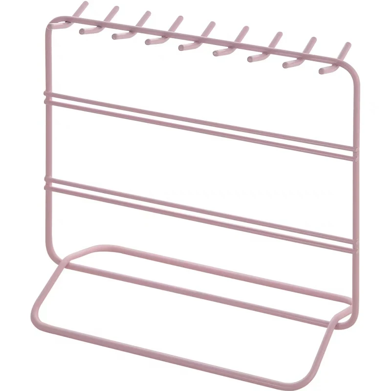 

Jewelry Storage Rack Necklace Earrings Display Holder Stand Bracelet Storage Box Showcase Jewelry Organizer