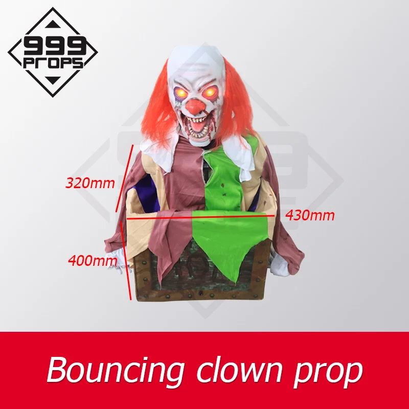 999PROPS live escape room ghost prop scary room bouncing crown prop funny escape room props