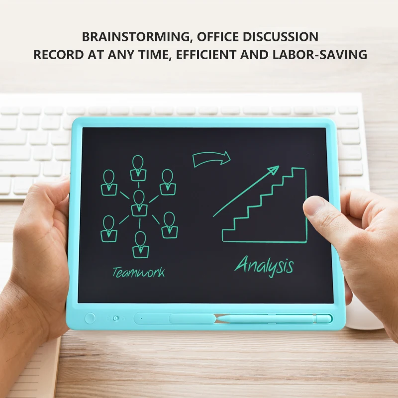 

15 Inch Wide Size Color LCD Writing Tablet Electronic Graphic Pad Office Memo Boards Adults Business Notebook Kids Drawing Toys