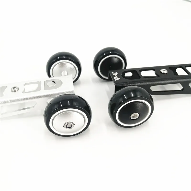 Litepro Folding Bike Easywheel For Birdy 2-3 Series Easy Wheel Aluminum Alloy Black Silver