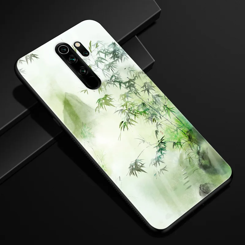 27 Для Xiaomi Redmi Note 8 Pro Чехол силиконовый бампер стекло жесткая задняя крышка для Redmi Note 8 чехол для телефона s Redmi Note8 Pro 8Pro Coque - Цвет: 27
