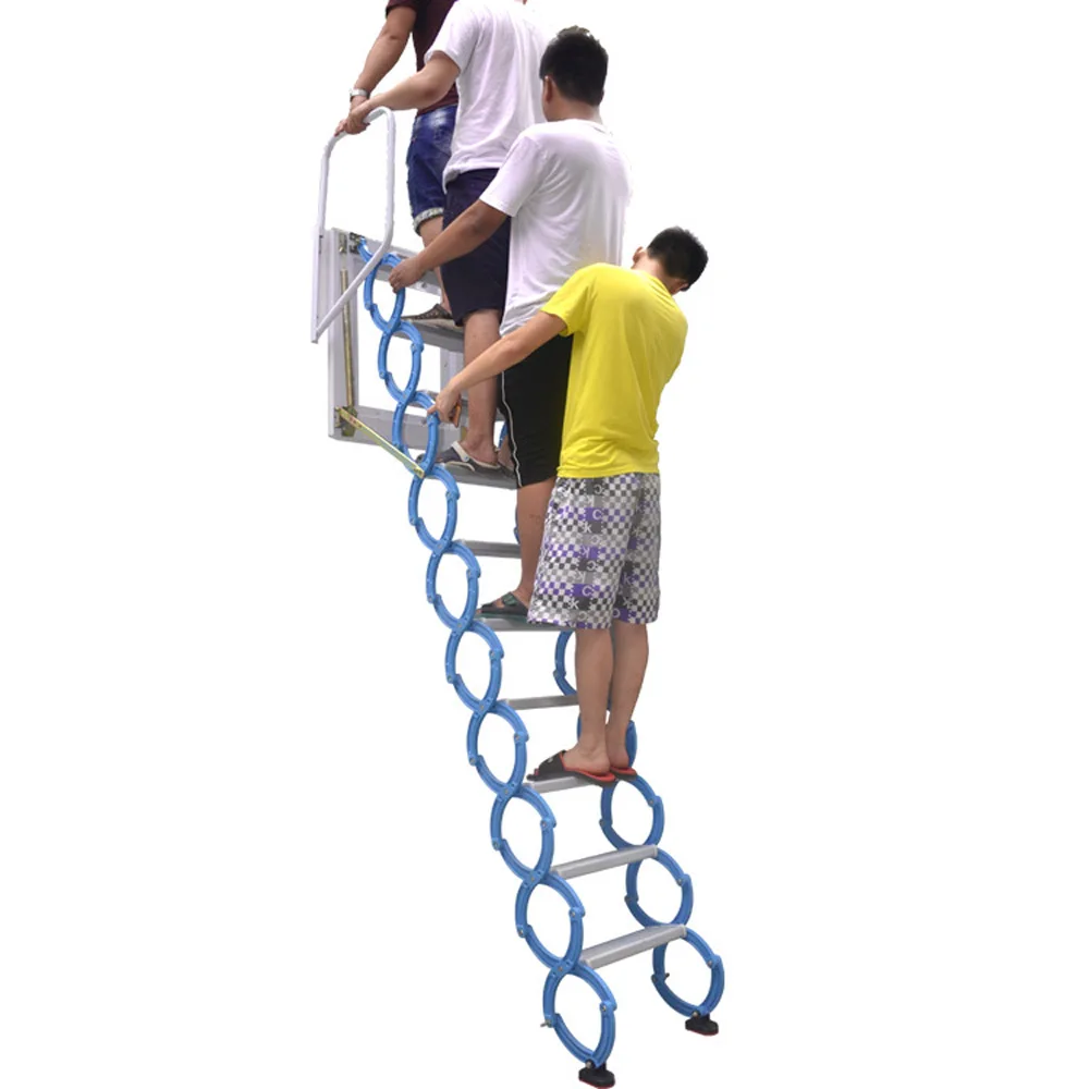 

Складная и растягивающаяся настенная телескопическая лестница, 2,5-3 м