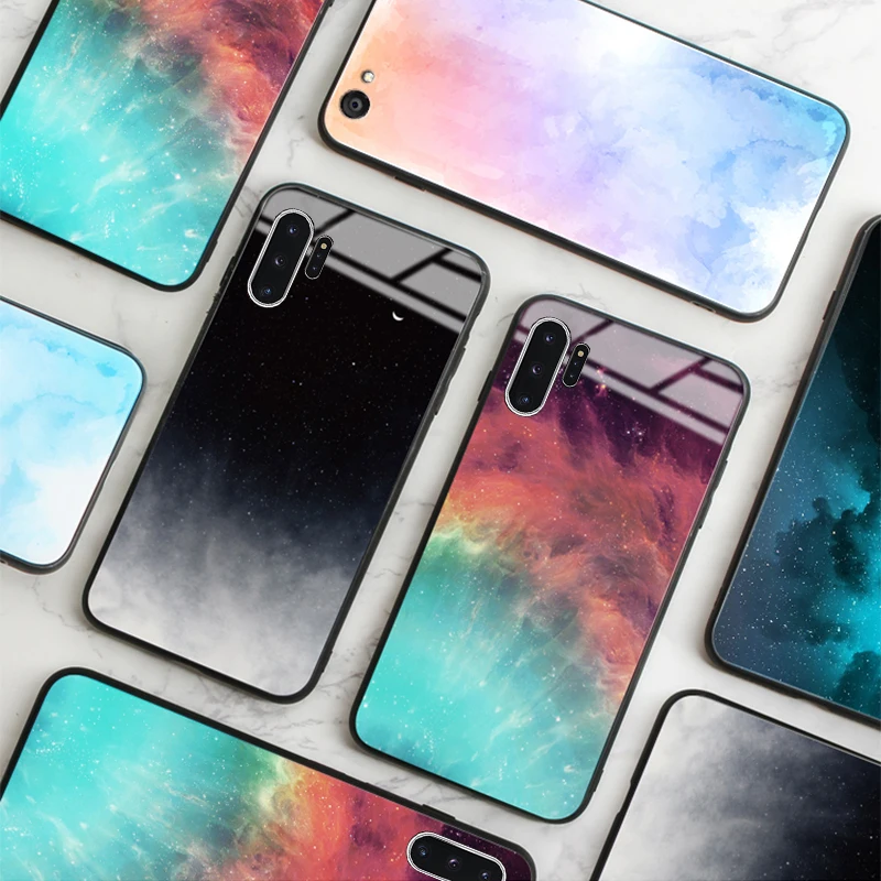Чехол GFAITH из закаленного стекла для Samsung Galaxy Note 10 Plus противоударный чехол с