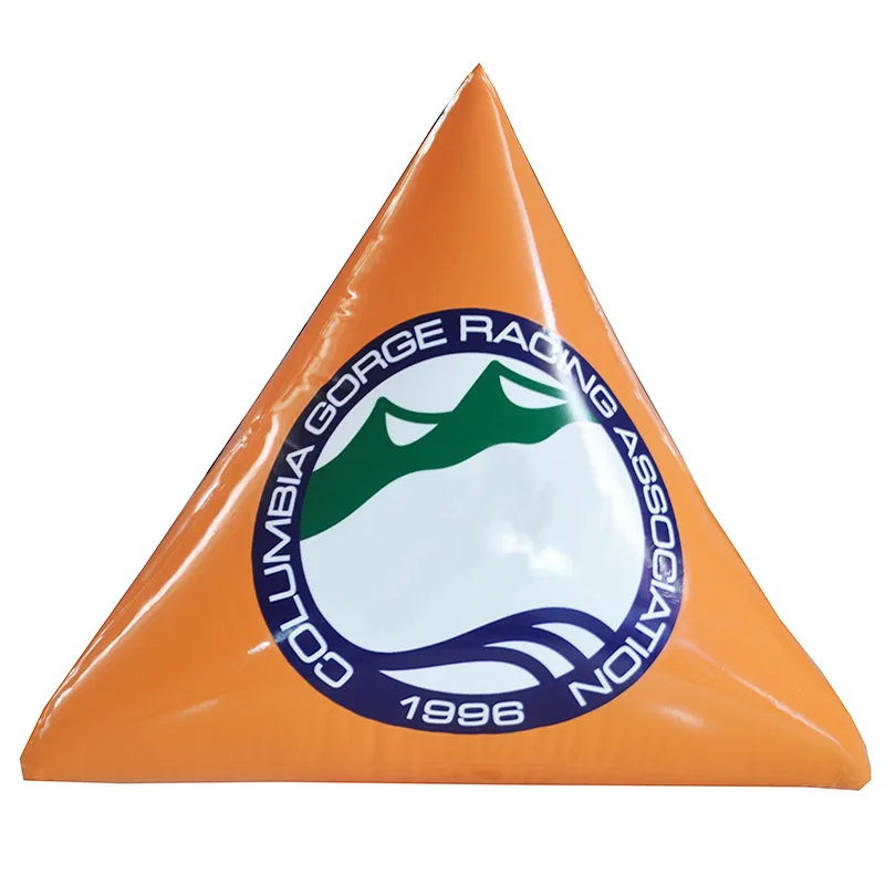 

Надувной водяной маркер на заказ, желтый маркер, буй для гоночных марок