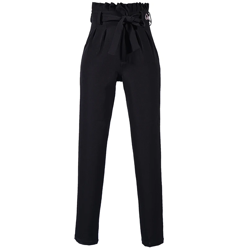 Брюки женские для латиноамериканских танцев приталенные модные штаны