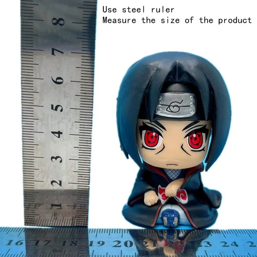 Экшн-фигурка Узумаки Kakashi Uchiha Sasuke Akatsuki Itachi коллекционная игрушка рождественский