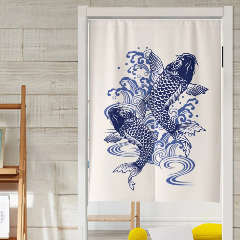 Тканевая перегородка занавеска для спальни ванной двери полупанели